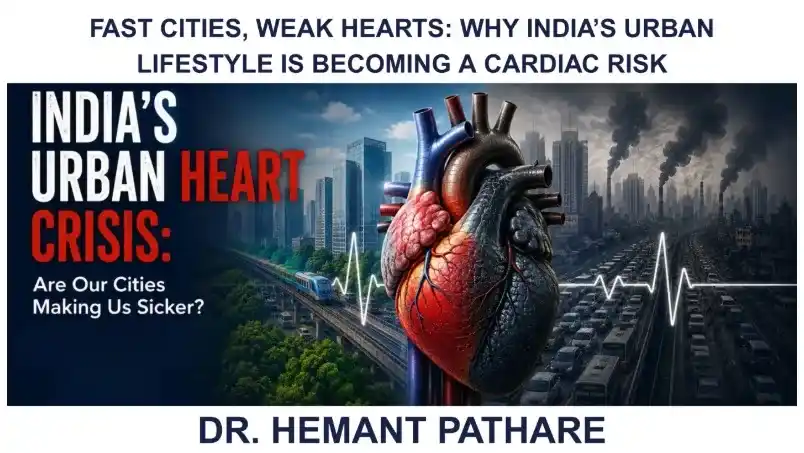 Fast Cities, Weak Hearts: Why India’s Urban Lifestyle Is Becoming a Cardiac Risk